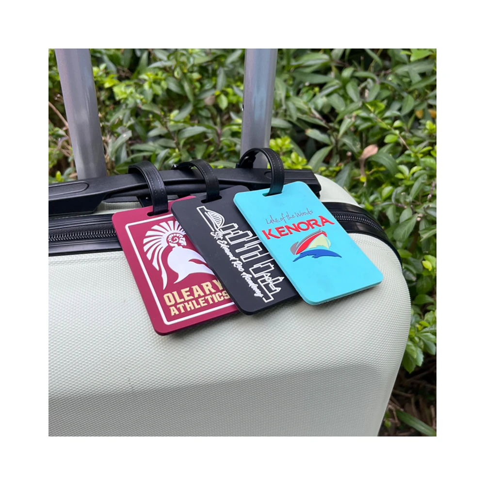 Custom Rubber Luggage Tags 3