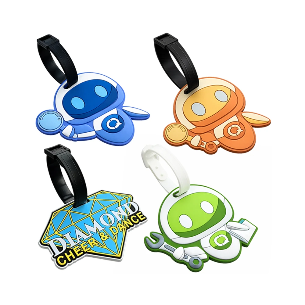 Custom Rubber Luggage Tags 4