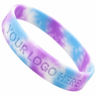 Violet | Light Blue | White