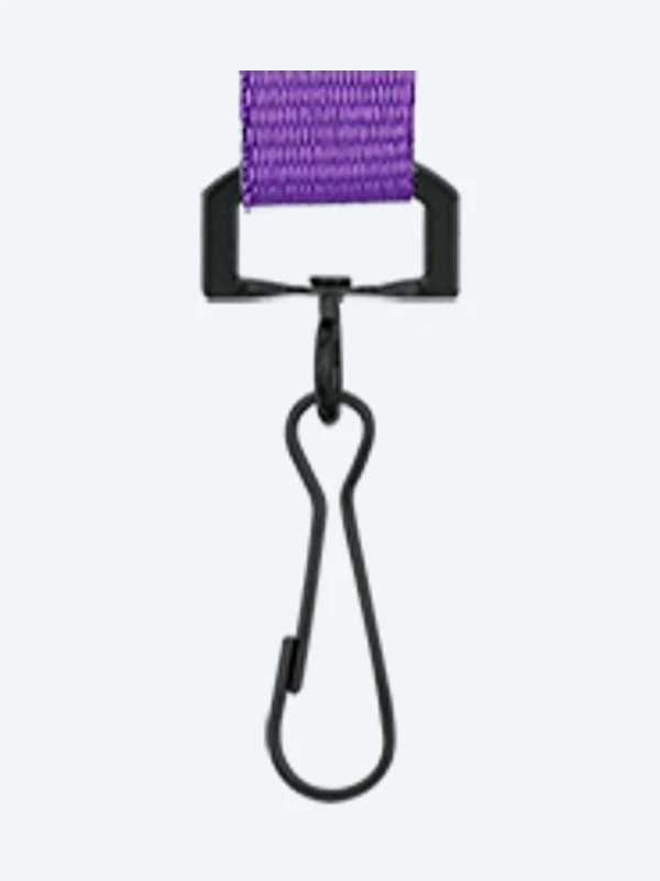 Metal Black Swivel Hook